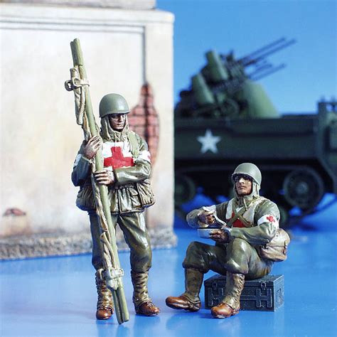 1/35 U.S. Soldiers, WWII - Orderlies | Vše pro modeláře Art Scale