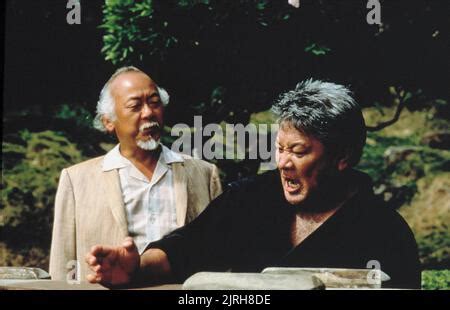 PAT MORITA, THE KARATE KID PART II, 1989 Stock Photo - Alamy