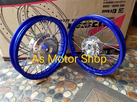 Jual Sepaket Velg Set Rossi Lebar Ring Tromol Set Jari