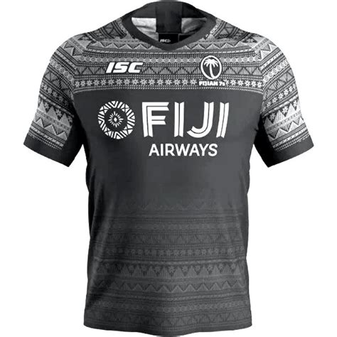 ISC Fiji Rugby Jersey - White on sale at Rugby City | 99.99