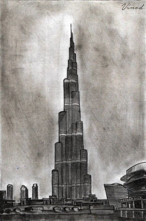 Burj Khalifa By Vinodbad1 On Deviantart