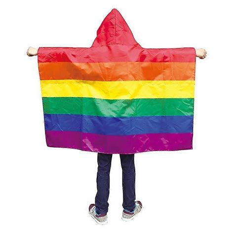 Gay Pride Carnival Multi Coloured Flag Cape Fruugo UK