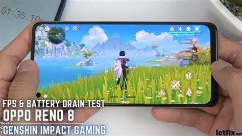 Oppo Reno Genshin Impact Gaming Test Snapdragon Hz Display