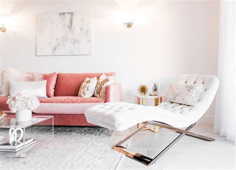 Blush Living Room Decor | Redecorating & Design | Home decor trends, Trending decor, Glam living ...