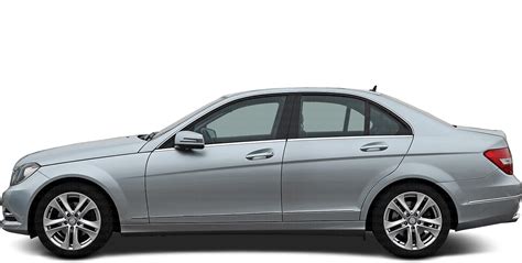 Mercedes Benz C Class 2007 2014 Dimensions Side View