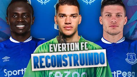 RECONSTRUINDO EVERTON MODO CARREIRA FIFA 20 YouTube