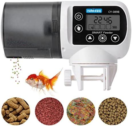 Nobleza Automatic Fish Feeder Ml Aquarium Auto Fish Feeder Moisture