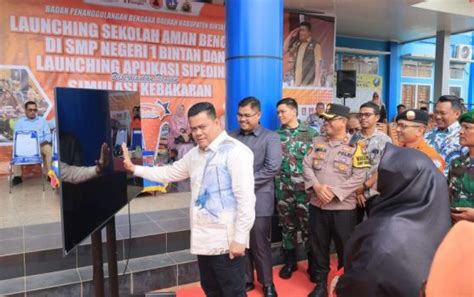 Bpbd Bintan Luncurkan Sipedina Aplikasi Pelaporan Bencana Alam