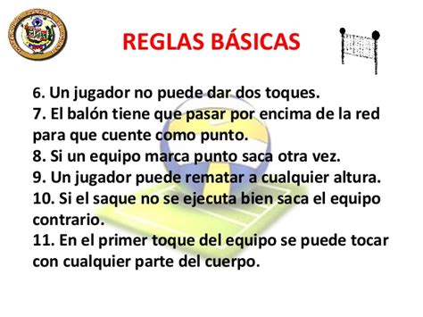 Reglas Basicas Del Voleibol