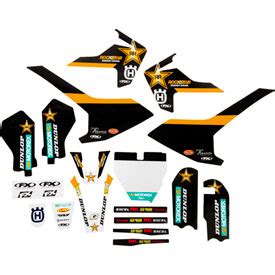 Factory Effex Factory Rockstar Husqvarna Graphic Kit Parts