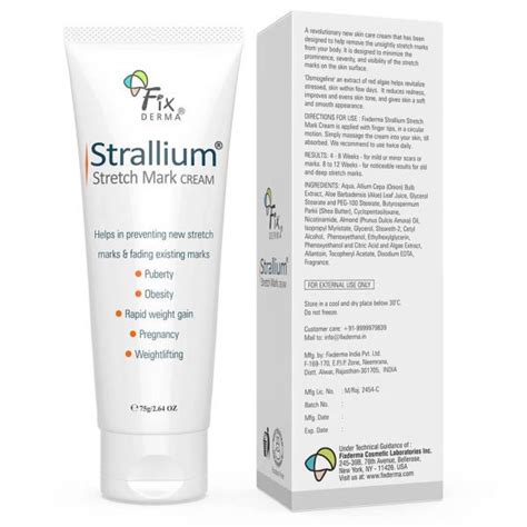 Fixderma Strallium Stretch Mark Cream Jeewaka Pharmacy PVT Ltd