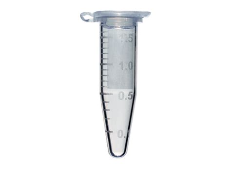 1 5ml Low Retention Graduated Microcentrifuge Tube Clear Free Of