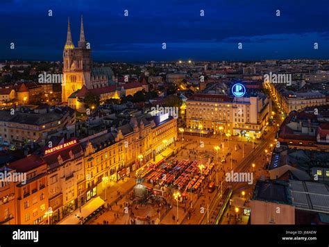 Zagreb Panorama View Hi Res Stock Photography And Images Alamy