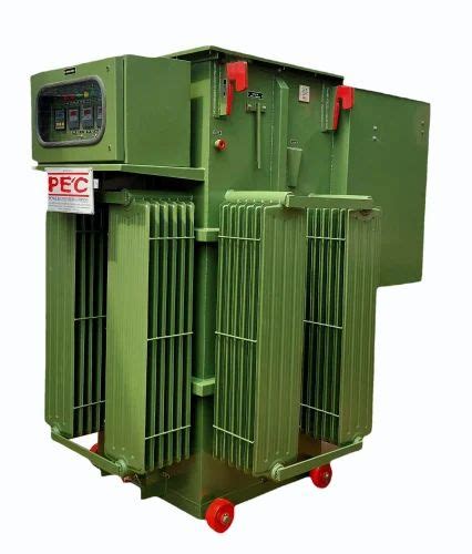 Model Name Number 750 KVA PEC Three Phase Servo Voltage Stabilizer