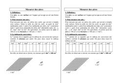 Le On Trace Crite Cours Aires Et Volumes Eme Primaire Pdf