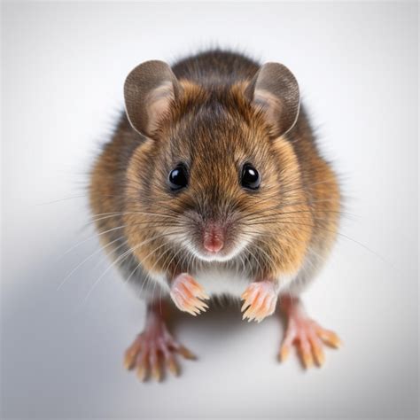 Premium AI Image There Is A Small Brown Mouse With Long Legs And A