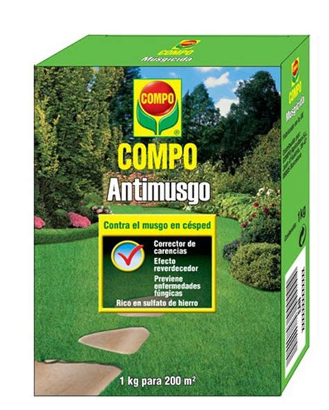 Abono Granulado Compo Para Césped Con Antimusgo 1kg Con Efecto Reverdeciente Leroy Merlin