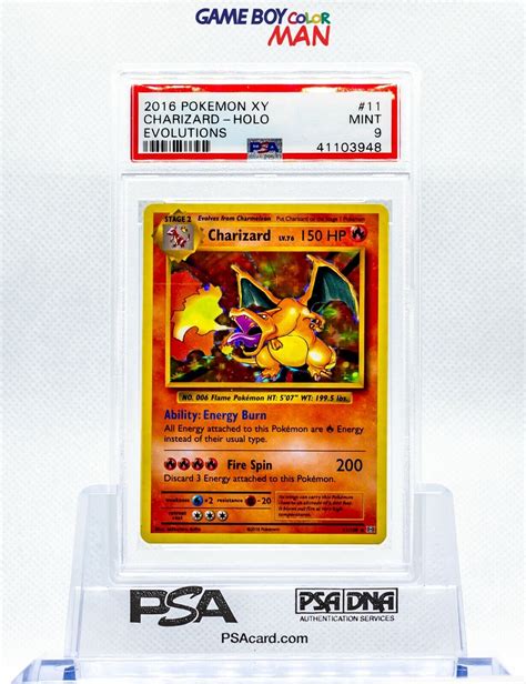 Pokemon Psa Charizard Xy Evolutions Holo Mint Ebay