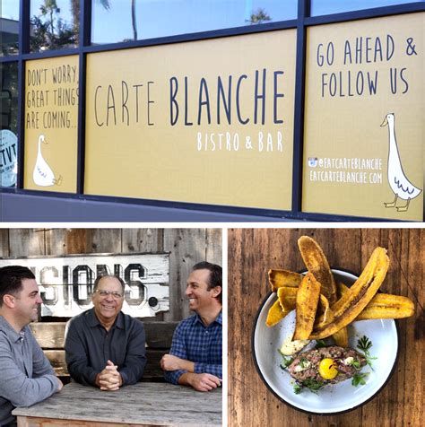 Sandiegoville Carte Blanche Bistro And Bar To Bring French Inspired