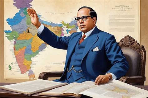 Premium Photo Dr Bhimrao Ramji Babasaheb Ambedkar The Father Of Indian Constitution