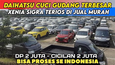 DAIHATSU DISKON BESAR BESARAN JUAL MURAH DAIHATSU XENIA TERIOS SIGRA