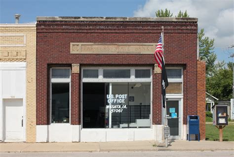 Farmers State Bank Building Post Office Washta Ia Flickr