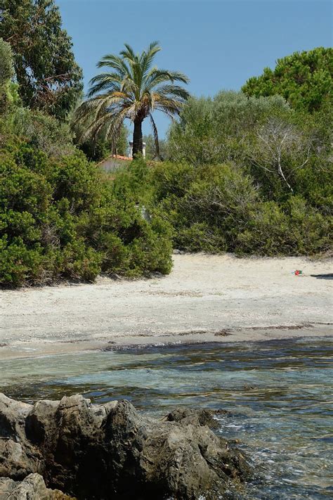 Nude Beach Beach Xiliadoy near Paralia Chiliadou. Satellite Google Maps