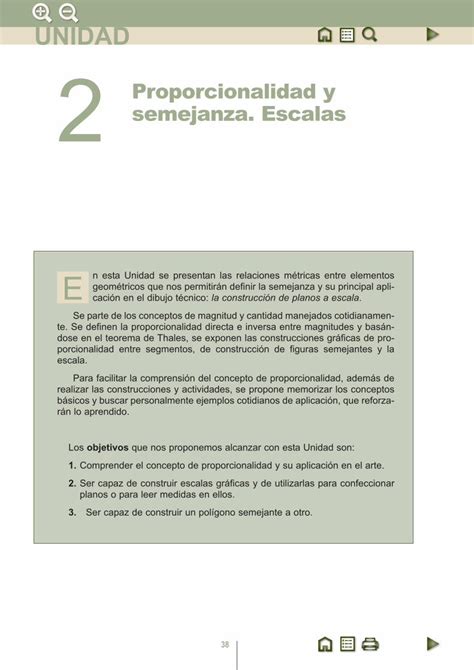 PDF UNIDAD 2 Semejanza Escalas Proporcionalidad Y Se Definen La