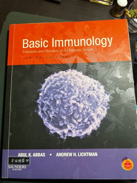 Basic Immunology By Abbas Hobbies Toys Books Magazines Textbooks