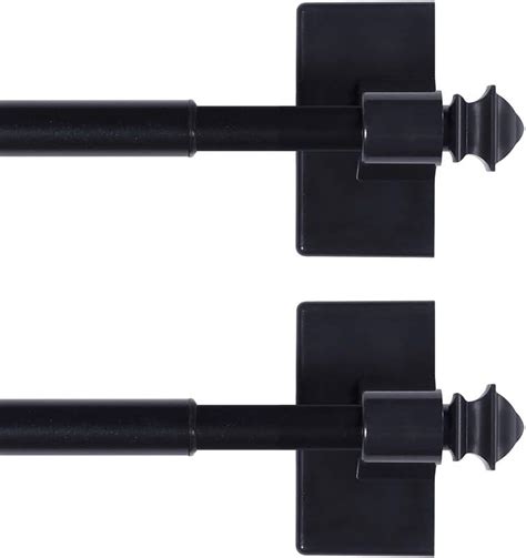 Amazon H Versailtex Pack Magnetic Curtain Rods For Metal Doors