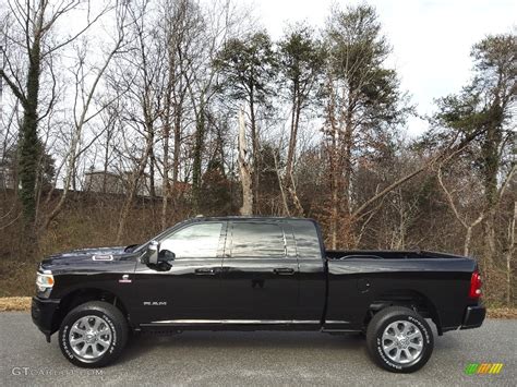 Diamond Black Crystal Pearl 2023 Ram 2500 Laramie Mega Cab 4x4 Exterior ...