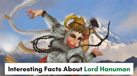 10 Interesting Facts About Lord Hanuman | Bageshwar Dham : u/curiousport