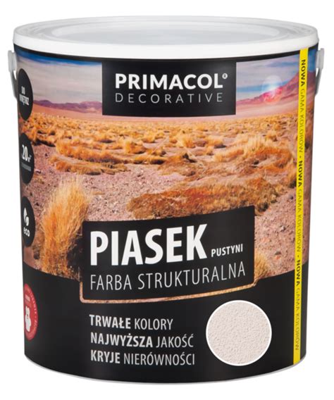 Farba Strukturalna Primacol Decorative Piasek Pustyni Cappuccino L