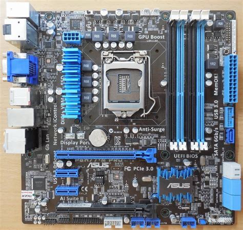 Asus P H M Pro Rev Mainboard Blende Intel H Sockel Ddr