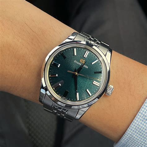 Grand Seiko Sbgw255 Jade Thong Sia Edition Beads Of Rice Bracelet