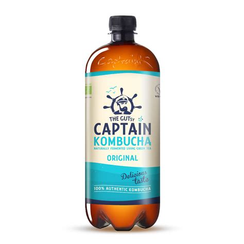 CAPTAIN KOMBUCHA Captain Kombucha Originaal 1 L GKRBrands