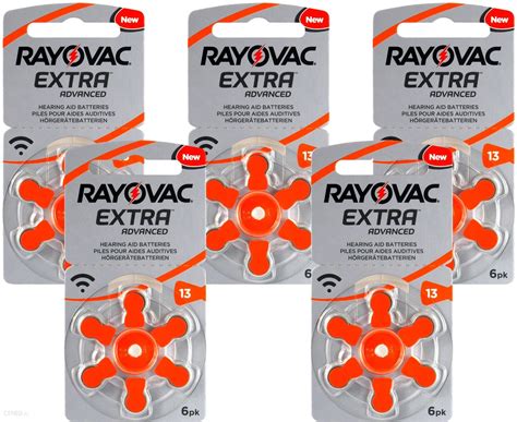 Rayovac Extra Advanced 13 baterie do aparatów słuchowych 30 szt