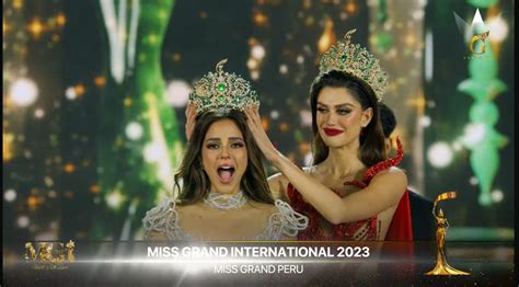 Miss Grand International Crown Goes To Luciana Fuster From Peru