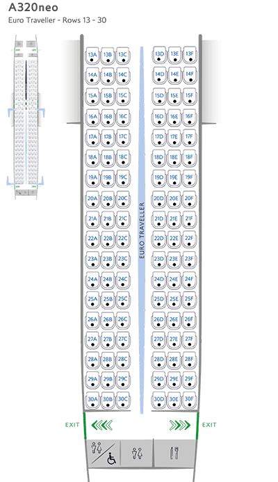 Euro Traveller Seat Maps Information British Airways