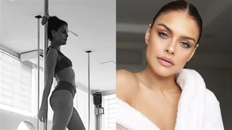 Paloma Bernardi sensualiza dançando em pole dance e mostra corpão