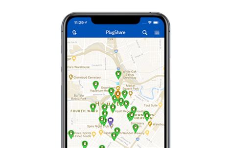 Houston TX EV Charging Map Reliant Energy