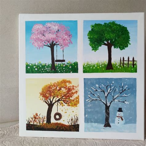 Four Seasons Art - Etsy