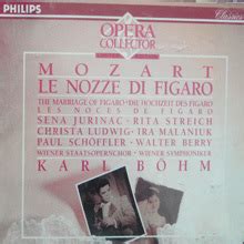 Karl Bohm Mozart Le Nozze Di Figaro Cd