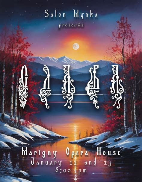 Salon Mynka presents 'Slava' - Marigny Opera House