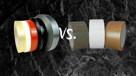 PVC vs Polypropylene Tape - Tape Jungle