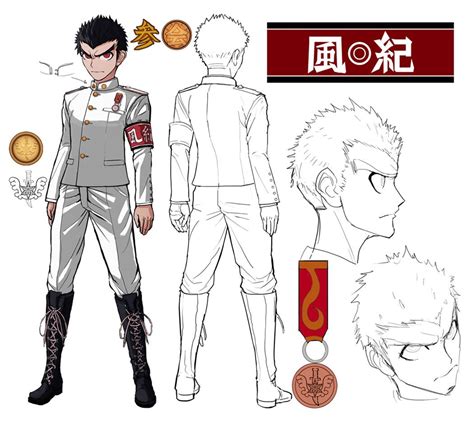 Kiyotaka Ishimaru Concept Artwork From Danganronpa Trigger Happy Havoc Art Artwork