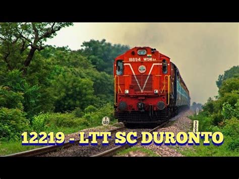 V1 12219 LTT SECUNDERABAD DURONTO EXPRESS TRAIN JOURNEY INDIAN