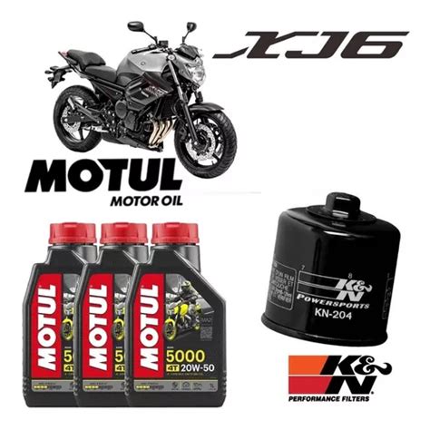 Kit Troca De Leo Xj Yamaha Motul W Kn