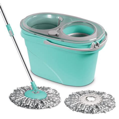 Spotzero By Milton Twin Star Spin Mop With Bucket Cleaning Mop Dry