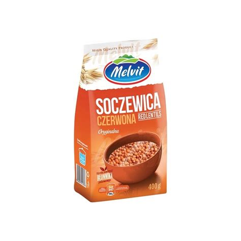 Soczewica Czerwona Melvit 400 G